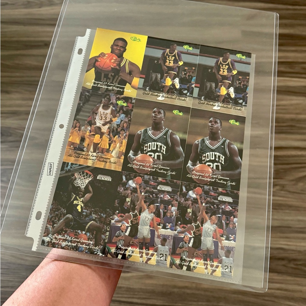 Vintage Uncut Basketball Cards